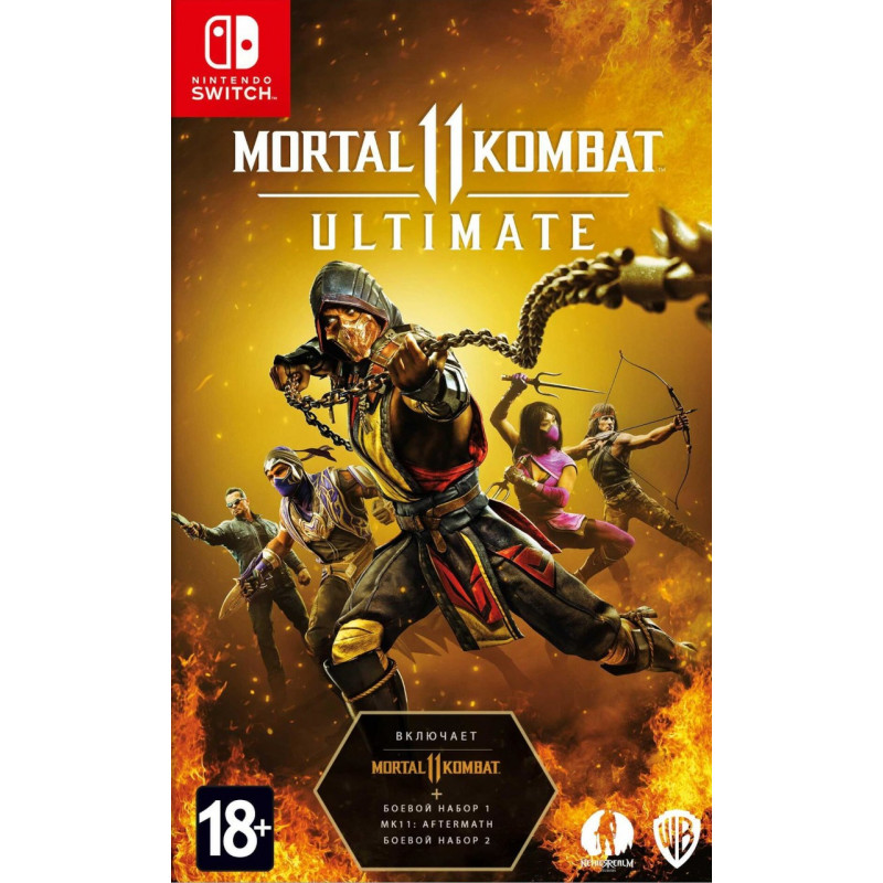 Mortal Kombat 11: Ultimate (Code in a Box) [Nintendo Switch, русские субтитры]