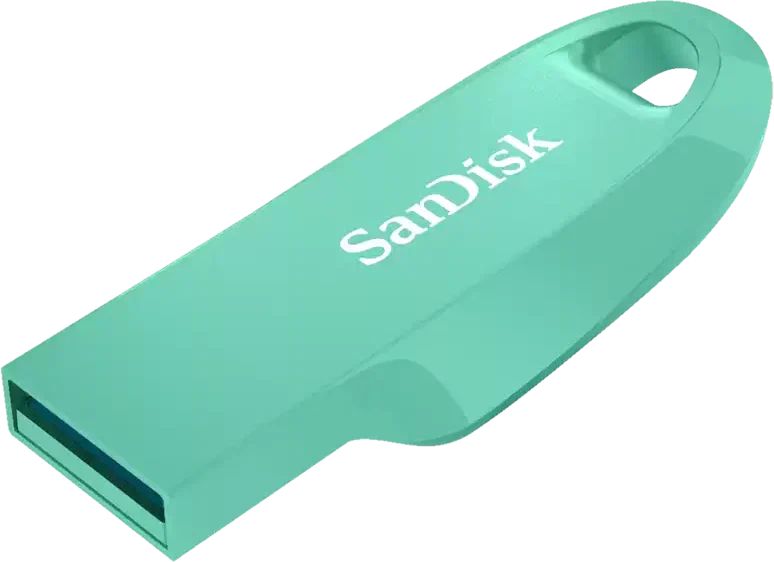 USB 3.2  256GB  SanDisk  Ultra Curve  зелёный