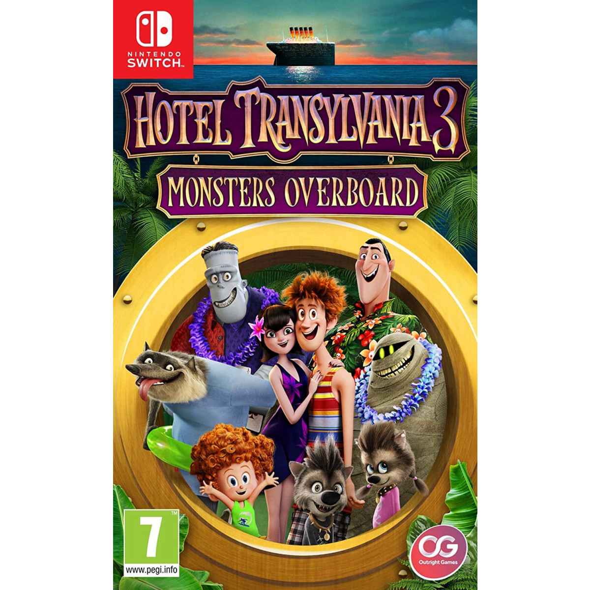 Hotel Transylvania 3: Monsters Overboad [Nintendo Switch, английская версия]