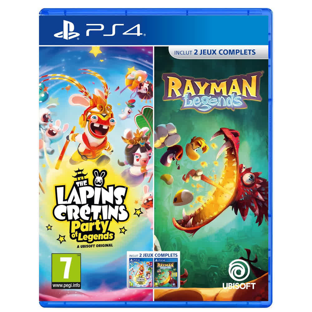 Rabbids: Party of Legend + Rayman Legends - Double Pack [PS4, русские суб./англ. версия]