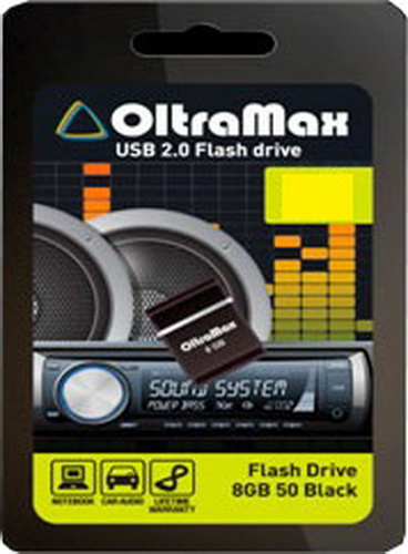 USB  16GB  OltraMax   50  чёрный