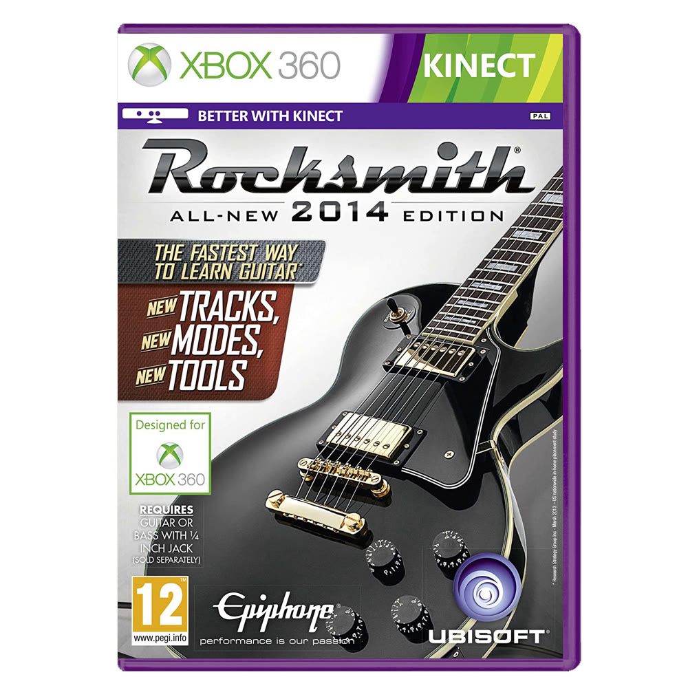 Rocksmith 2014 Edition (Диск) [Xbox 360, английская версия]