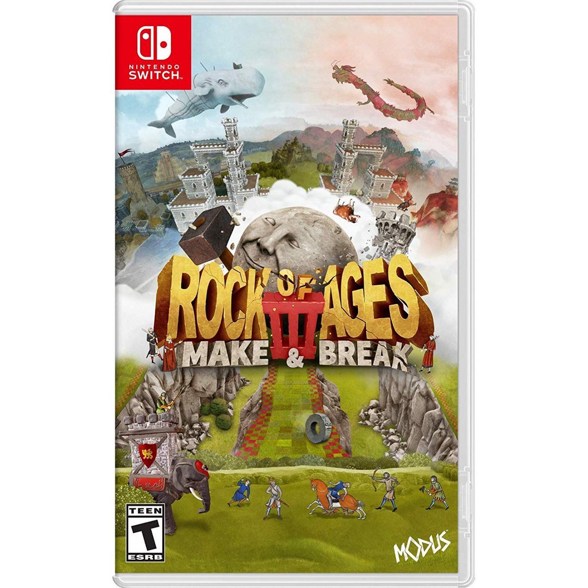 Rock of Ages III: Make & Break [Nintendo Switch, русская версия]