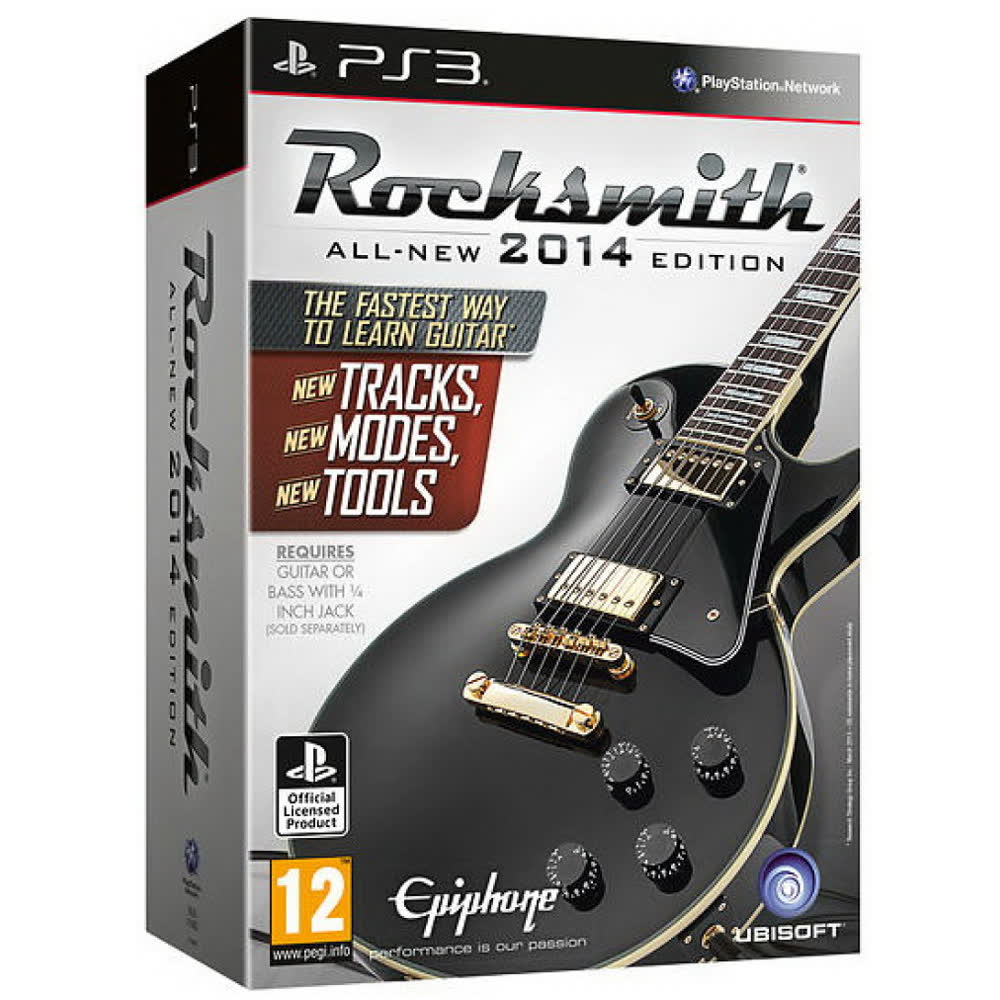 Rocksmith 2014 Edition (Игра + Кабель) [PS3, английская версия]