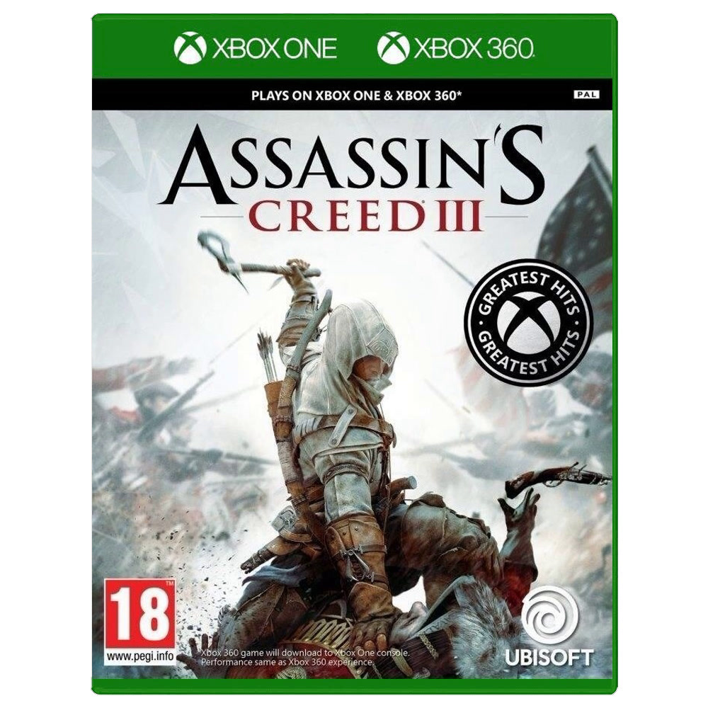 Assassin's Creed III [Xbox One - Xbox 360, английская версия]