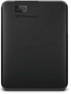 Внешний HDD  WD  5 TB  Elements Portable чёрный, 2.5", USB 3.0