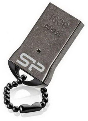 USB  8GB  Silicon Power  Touch T01  чёрный