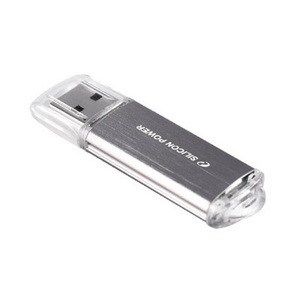 USB  8GB  Silicon Power  Ultima II  серебро