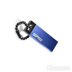 USB  16GB  Silicon Power  Touch 835  синий  металл