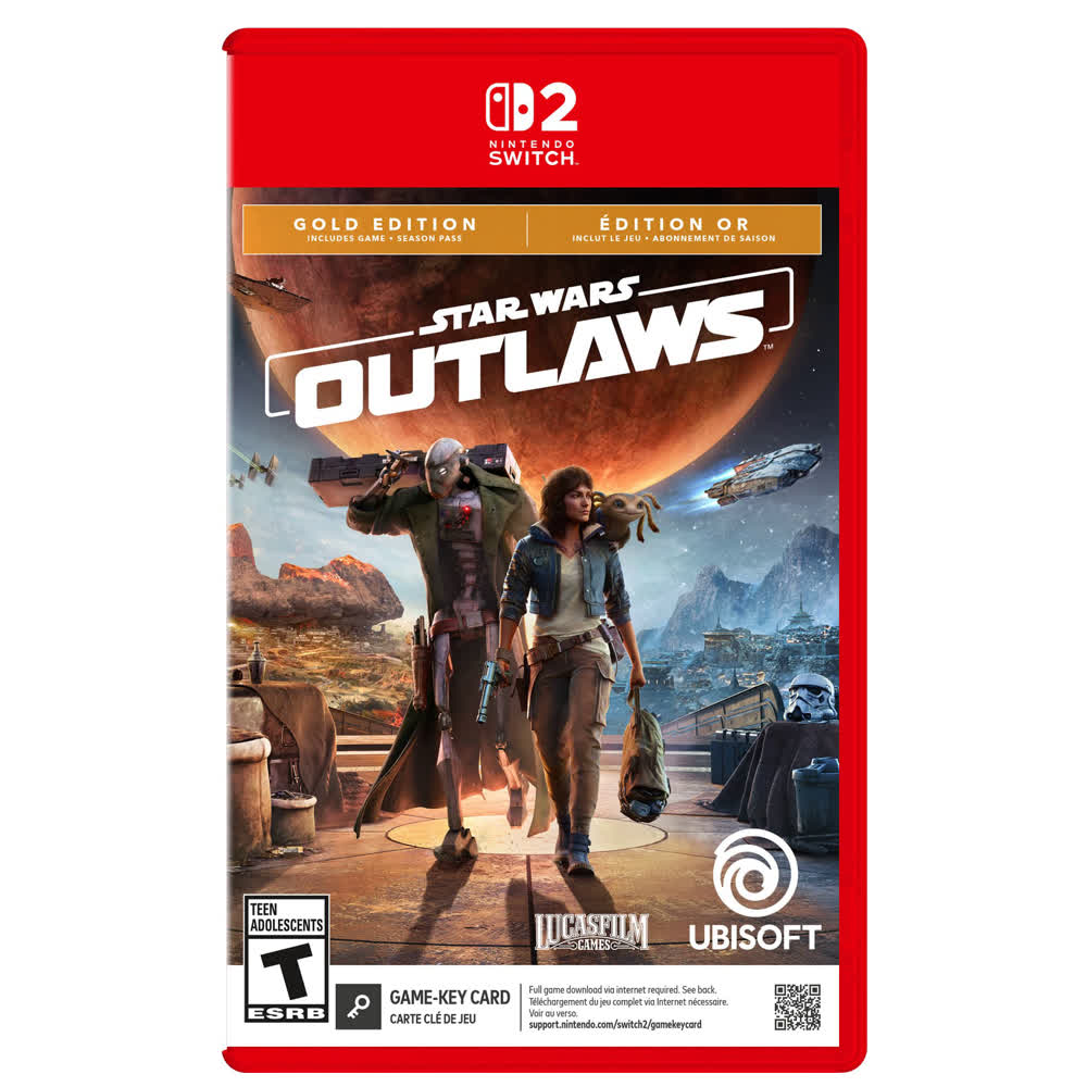 Star Wars Outlaws - Gold Edition (Game-Key Card) [Switch 2, русские субтитры]