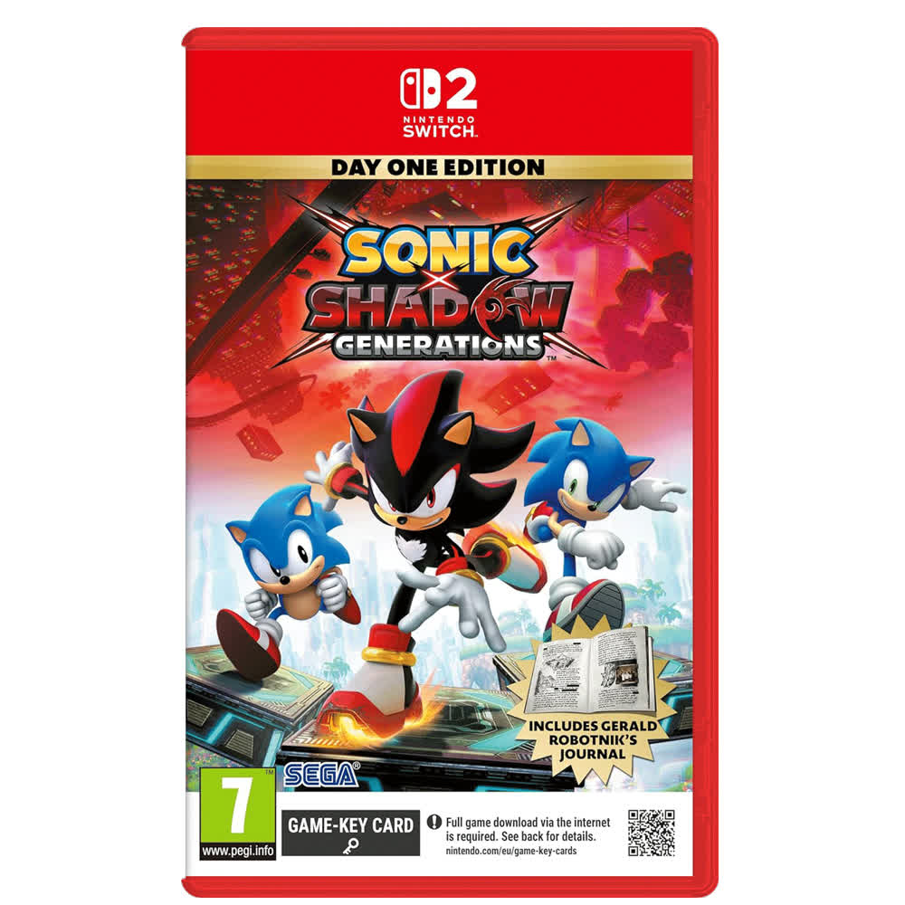 Sonic X Shadow Generations - Day One Edition (Game-Key Card) [Switch 2, русские субтитры]