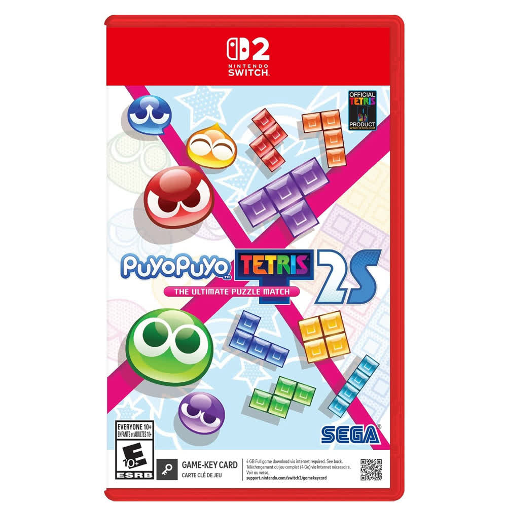 Puyo Puyo Tetris 2S (Game-Key Card) [Switch 2, английская версия]