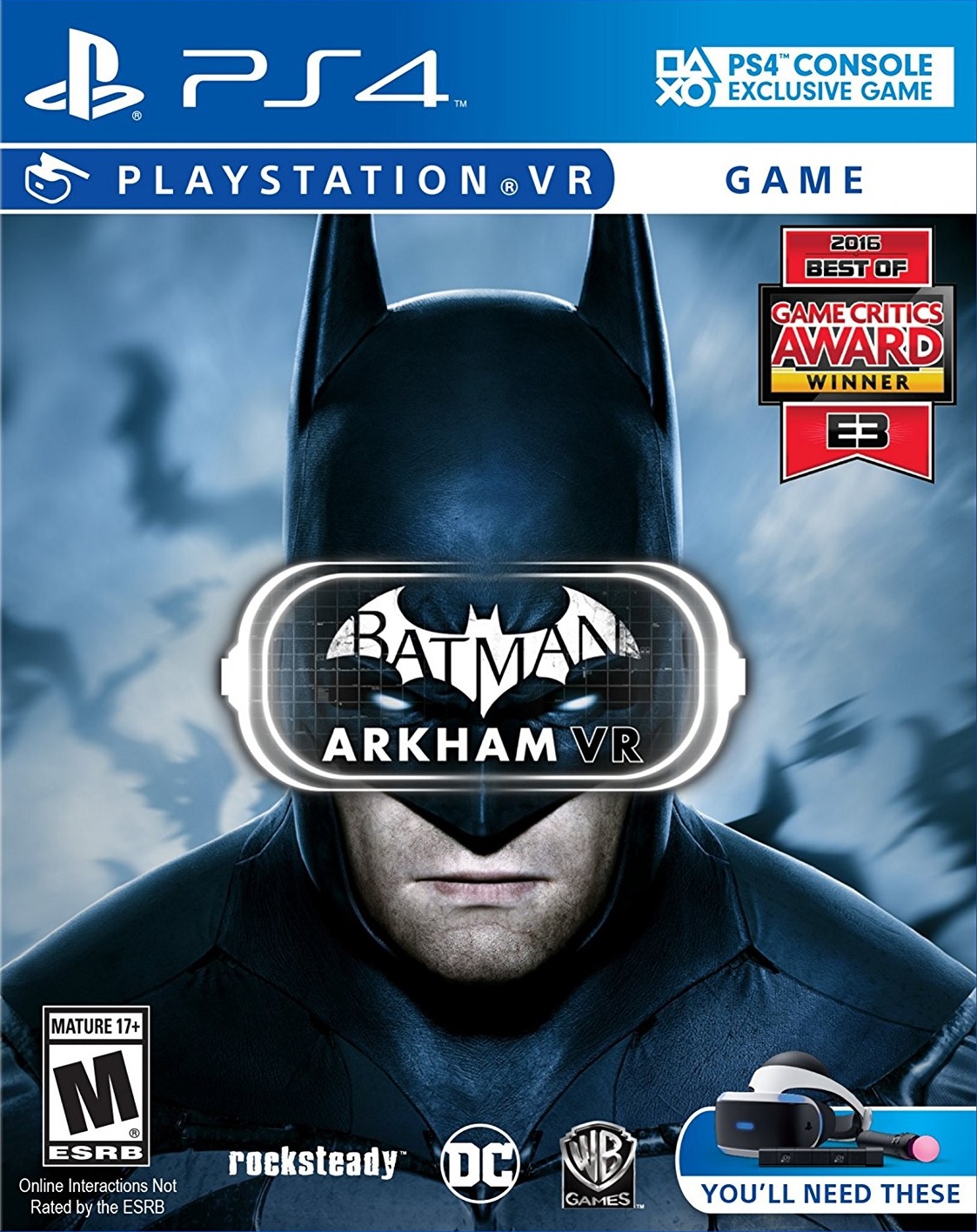 Batman: Arkham VR (только для PS VR) [PS4, английская версия]