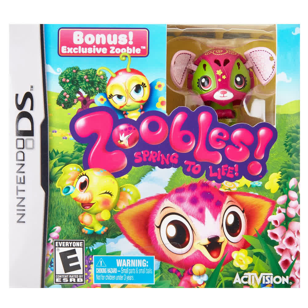 Zoobles: Spring To Life incl. Zoobie Toy [NDS, английская версия]