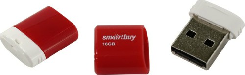 USB  16GB  Smart Buy  Lara  красный