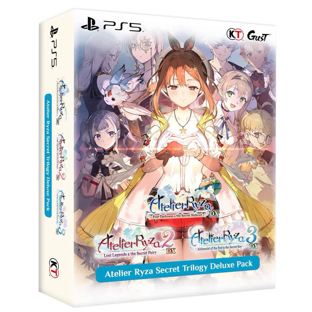 Atelier Ryza: Secret Trilogy Deluxe Pack [PS5, английская версия]