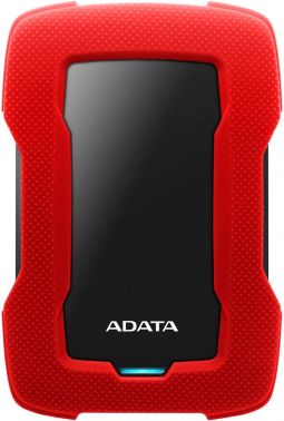 Жесткий диск A-Data USB 3.0 2Tb AHD330-2TU31-CRD HD330 DashDrive Durable 2.5" красный