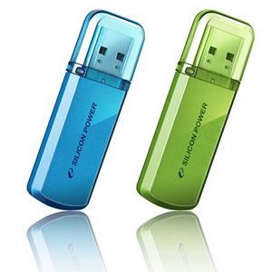 USB  32GB  Silicon Power  Helios 101  зелёный