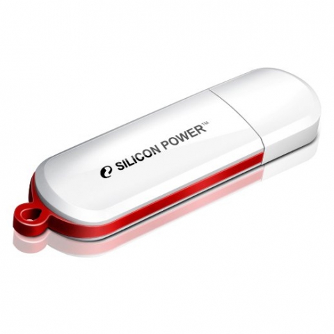 USB  64GB  Silicon Power  LuxMini 320  белый