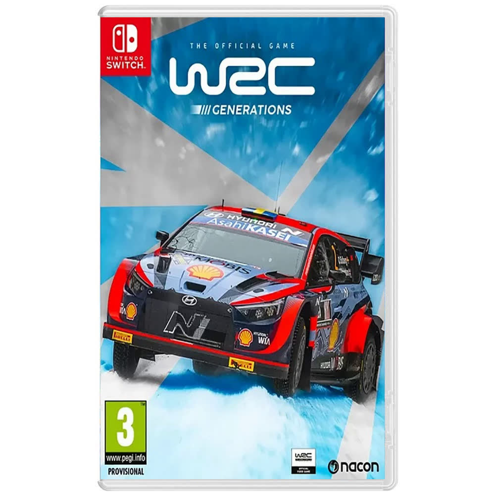 WRC Generations [Nintendo Switch, русские субтитры]