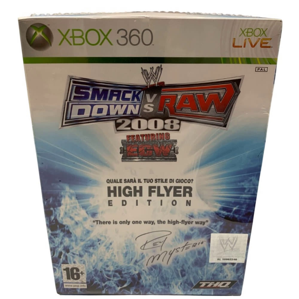 WWE SmackDown vs. Raw 2008 featuring ECW - High Flyer Ed. [Xbox 360, английская версия]