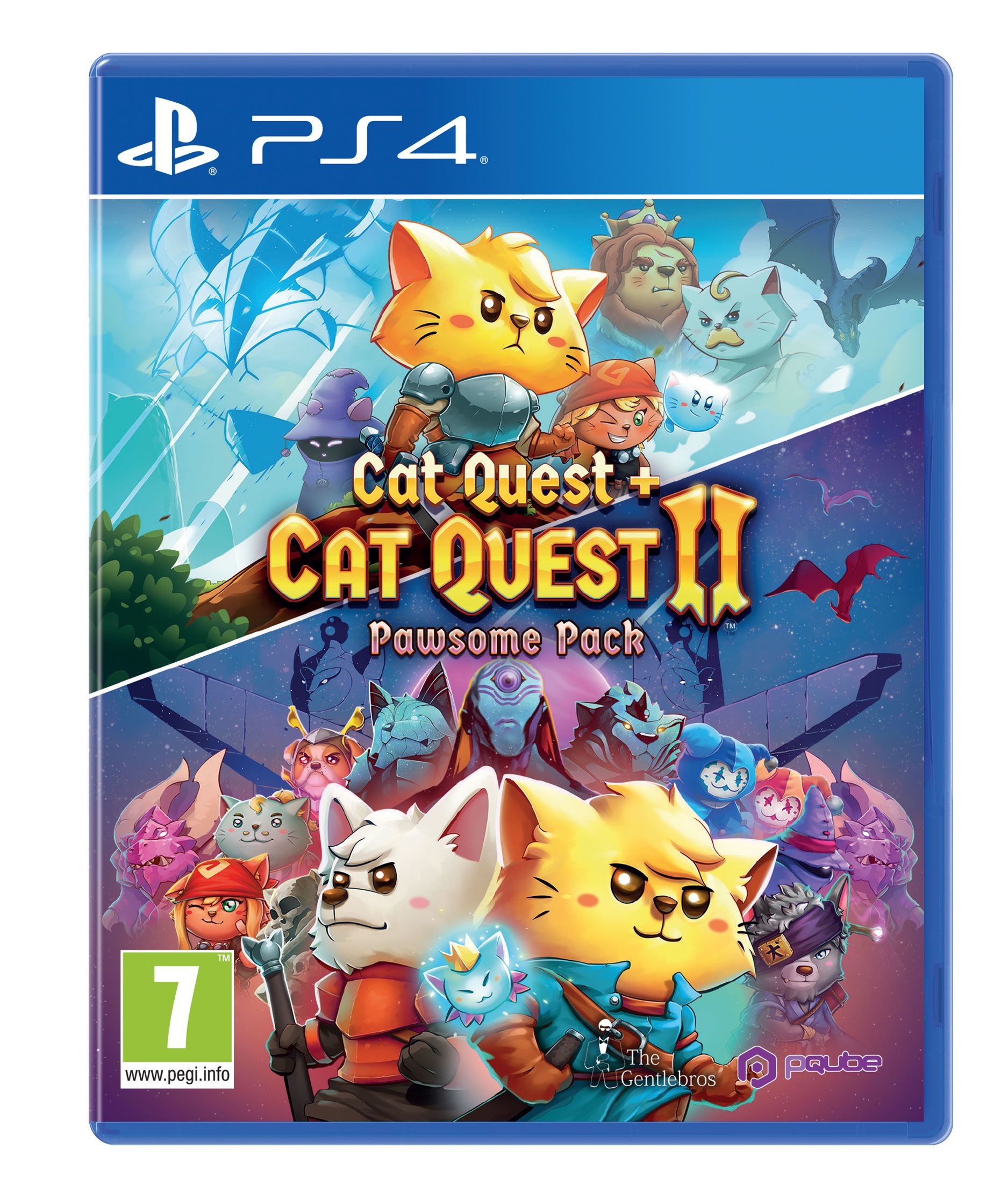 Cat Quest & Cat Quest II: Pawsome Pack [PS4, 1-я ч. английская версия, 2-я ч. русские субтитры]