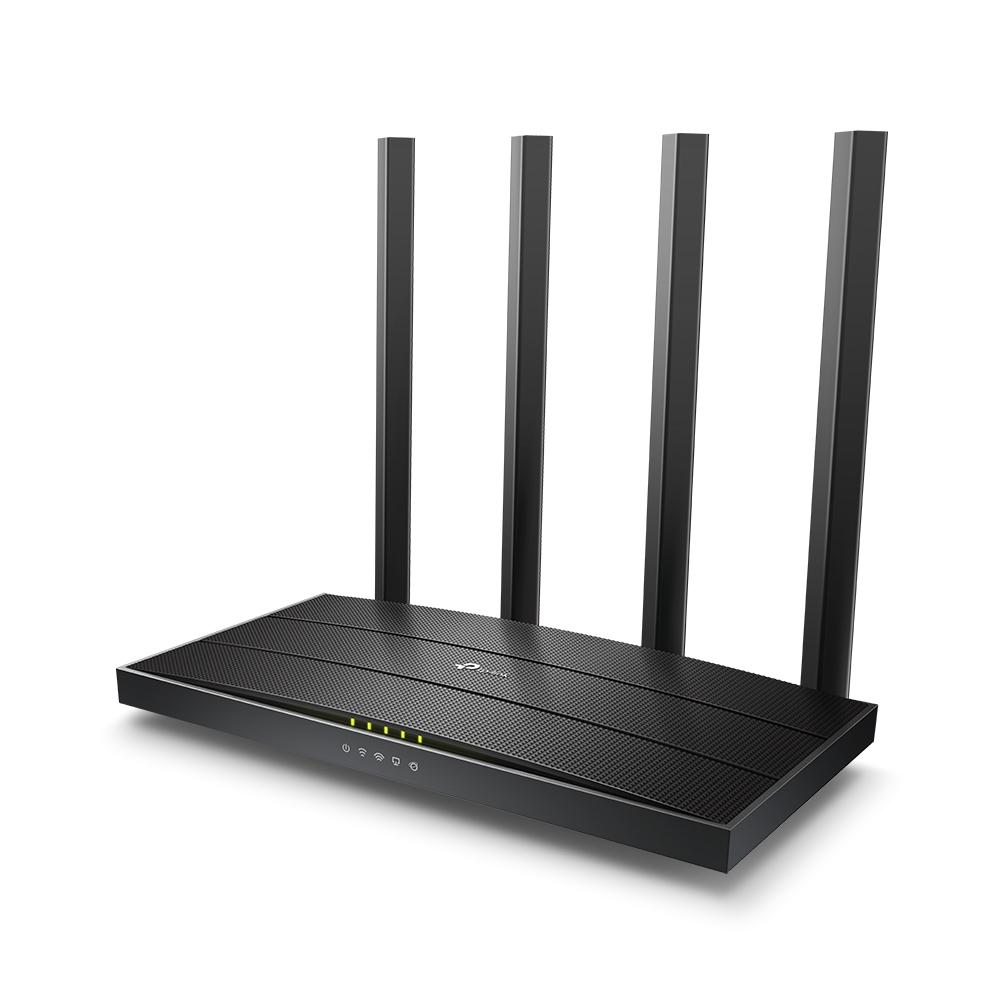 Роутер TP-LINK Archer C80 AC1900 10/100/1000BASE-TX черный (1/10)