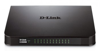 Коммутатор D-LINK DES-1024A/E1B 24x100Mb неуправляемый (1/5)