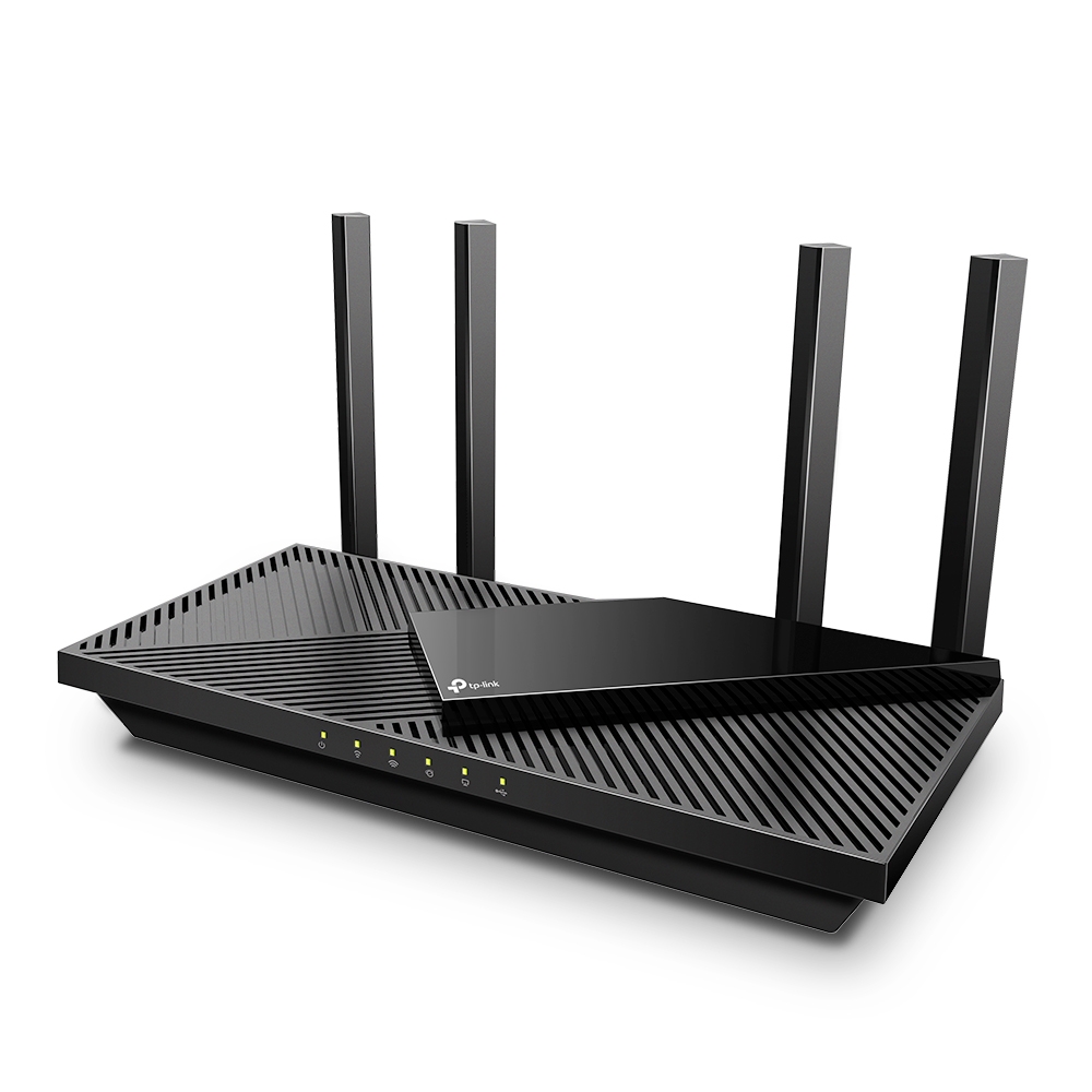 Роутер TP-LINK Archer AX55 AX3000 10/100/1000BASE-TX черный (1/10)