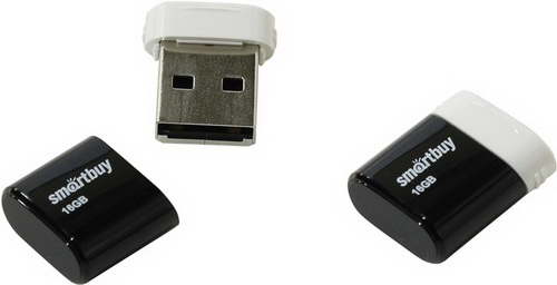 USB  16GB  Smart Buy  Lara  чёрный