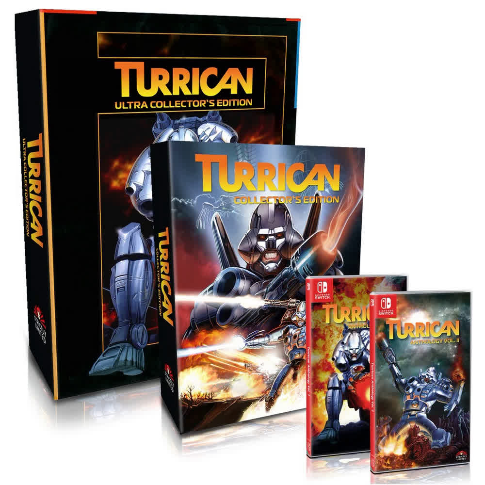 Turrican Anthology Vol. I & Vol. II - Ultra Collect.Edit. (SLG) [Nintendo Switch, английская версия]