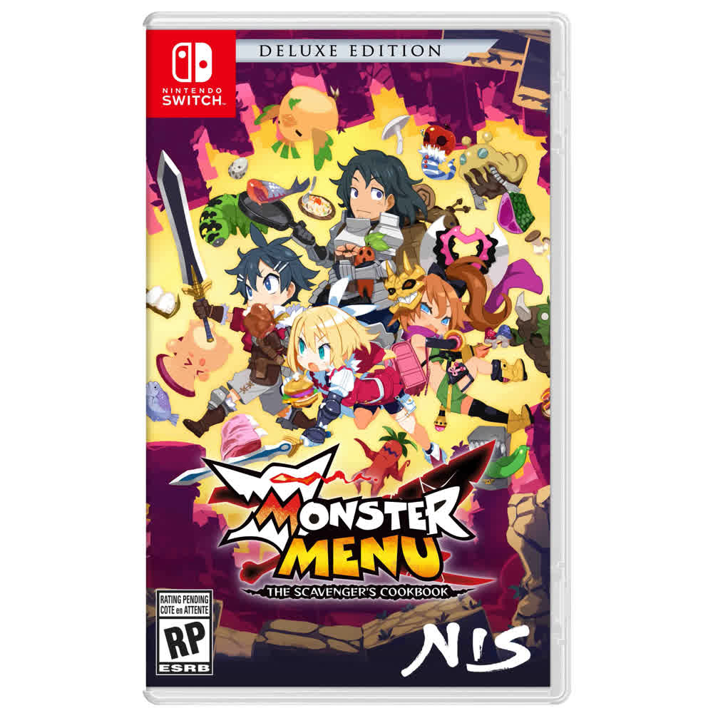 Monster Menu The Scavenger's CookBook Deluxe Edition [Nintendo Switch, английская версия]