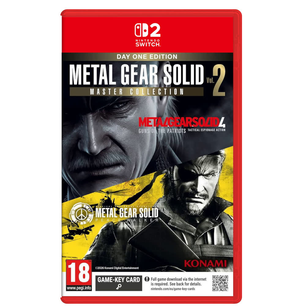 Metal Gear Solid: Master Collection Vol. 2- Day one Ed (Game-Key Card) [Switch 2, английская версия]