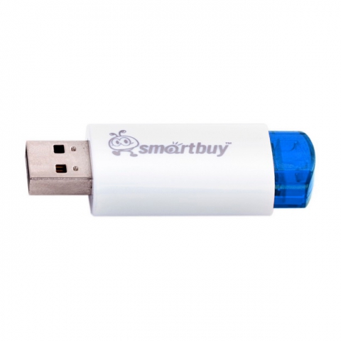 USB  4GB  Smart Buy  Click  синий