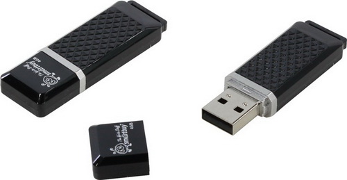 USB  4GB  Smart Buy  Quartz  чёрный