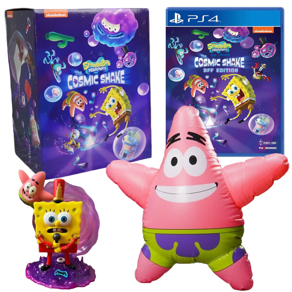 SpongeBob SquarePants The Cosmic Shake (BFF Edition) [PS4, русские субтитры]