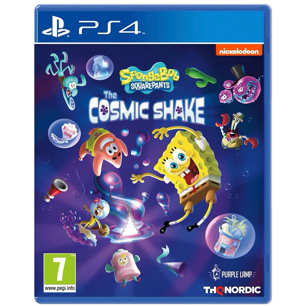 SpongeBob SquarePants The Cosmic Shake [PS4, русская версия]
