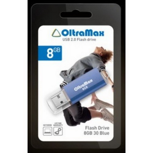 USB  8GB  OltraMax   30  синий