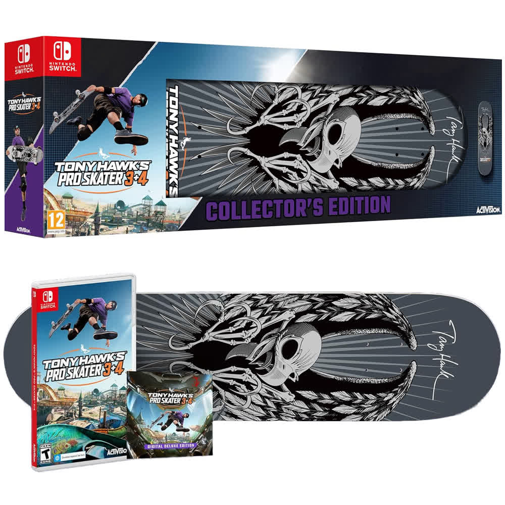 Tony Hawk's Pro Skater 3 + 4 - Collector's Edition [Nintendo Switch, английская версия]