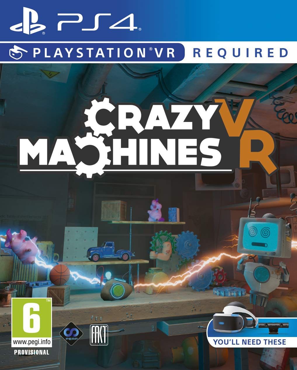 Crazy Machines (только для PS VR) [PS4, английская версия]