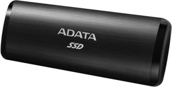 Внешний SSD  A-Data   256 GB  SE760 чёрный, Type-C, 1.8", USB 3.1