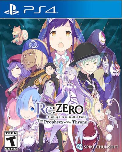 Re:Zero - Starting Life in Another World: The Prophecy of the Throne [PS4, английская версия]