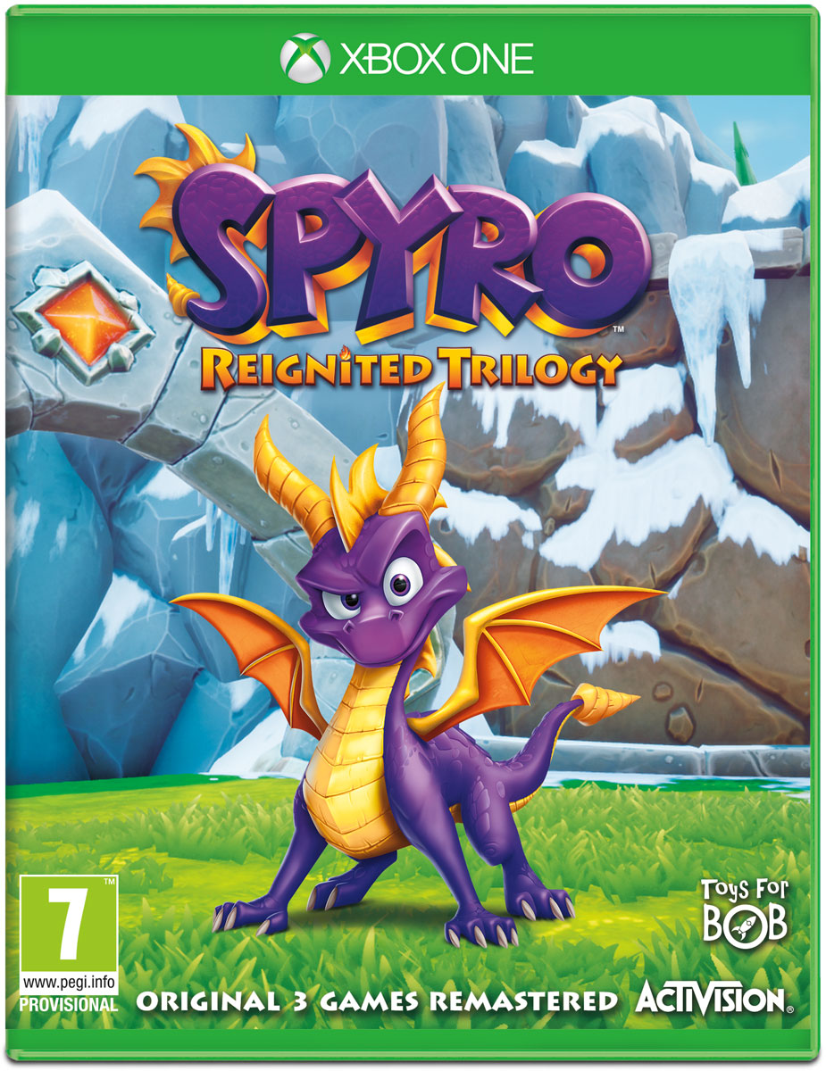 Spyro Reignited Trilogy [Xbox One, английская версия]