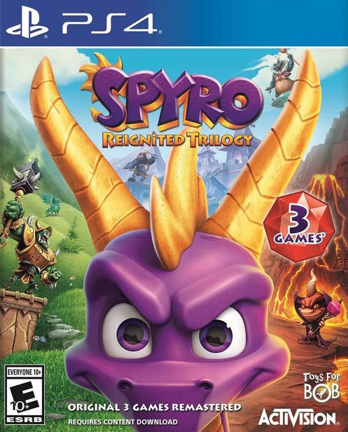 Spyro Reignited Trilogy [PS4, английская версия]