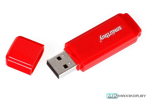 USB  16GB  Smart Buy  Dock  красный