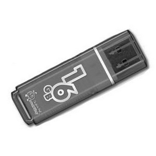 USB  16GB  Smart Buy  Glossy  чёрный