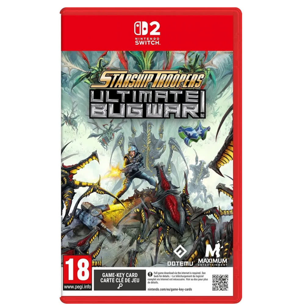 Starship Troopers: Ultimate Bug War (Game-Key Card) [Switch 2, русские субтитры]