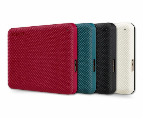 Внешний HDD  Toshiba  1 TB Canvio Advance белый, 2.5", USB 3.0