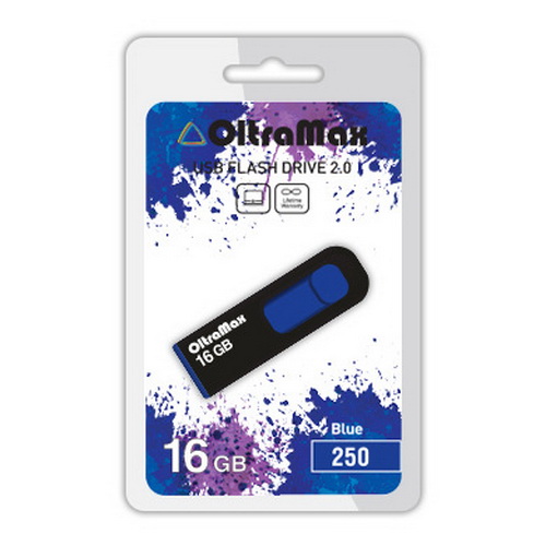 USB  16GB  OltraMax  250  синий