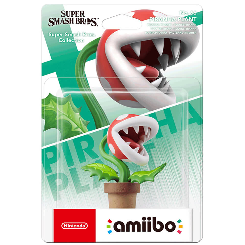 Piranha Plant - №66 (Super Smash Bros. коллекция) [Nintendo Amiibo Character]